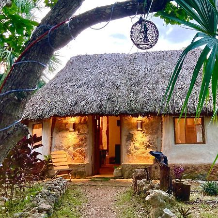 Encantadora Villa Maya Tradicional En Rancho Agroecologico Tzucaceb Extérieur photo