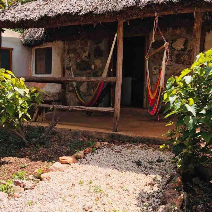 Encantadora Villa Maya Tradicional En Rancho Agroecologico Tzucaceb Extérieur photo